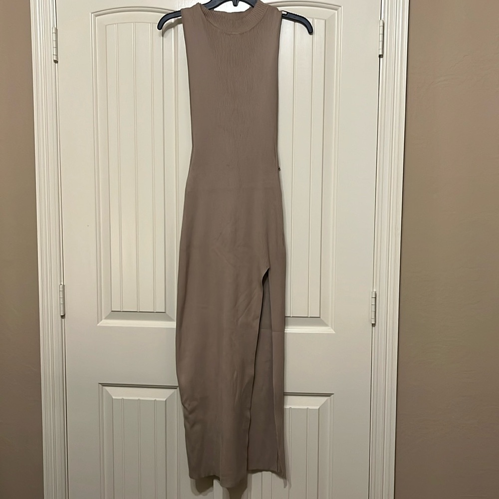 Sleeveless Sexy Midi Dress